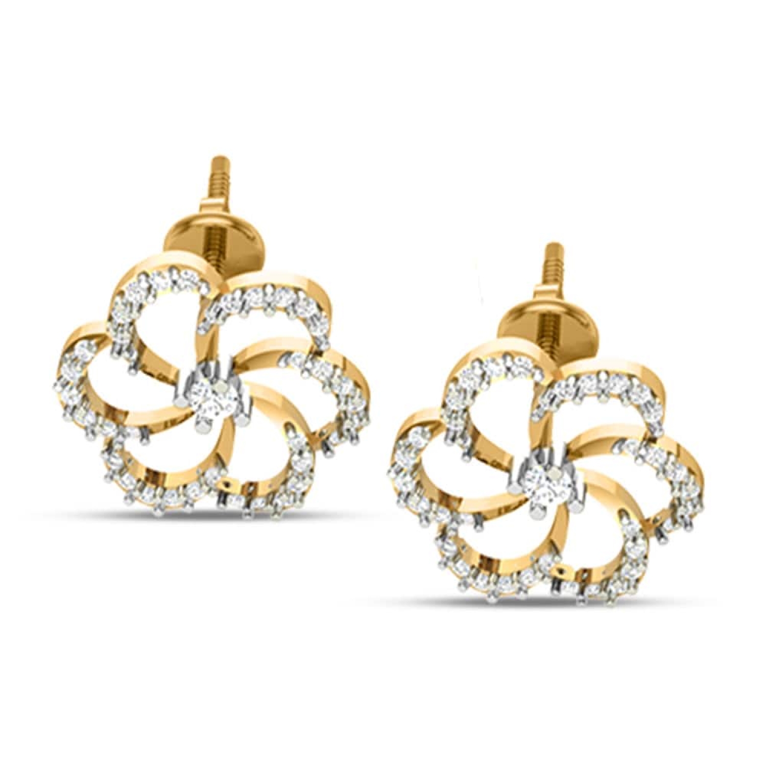 Tanishq diamond earrings hot sale below 10000